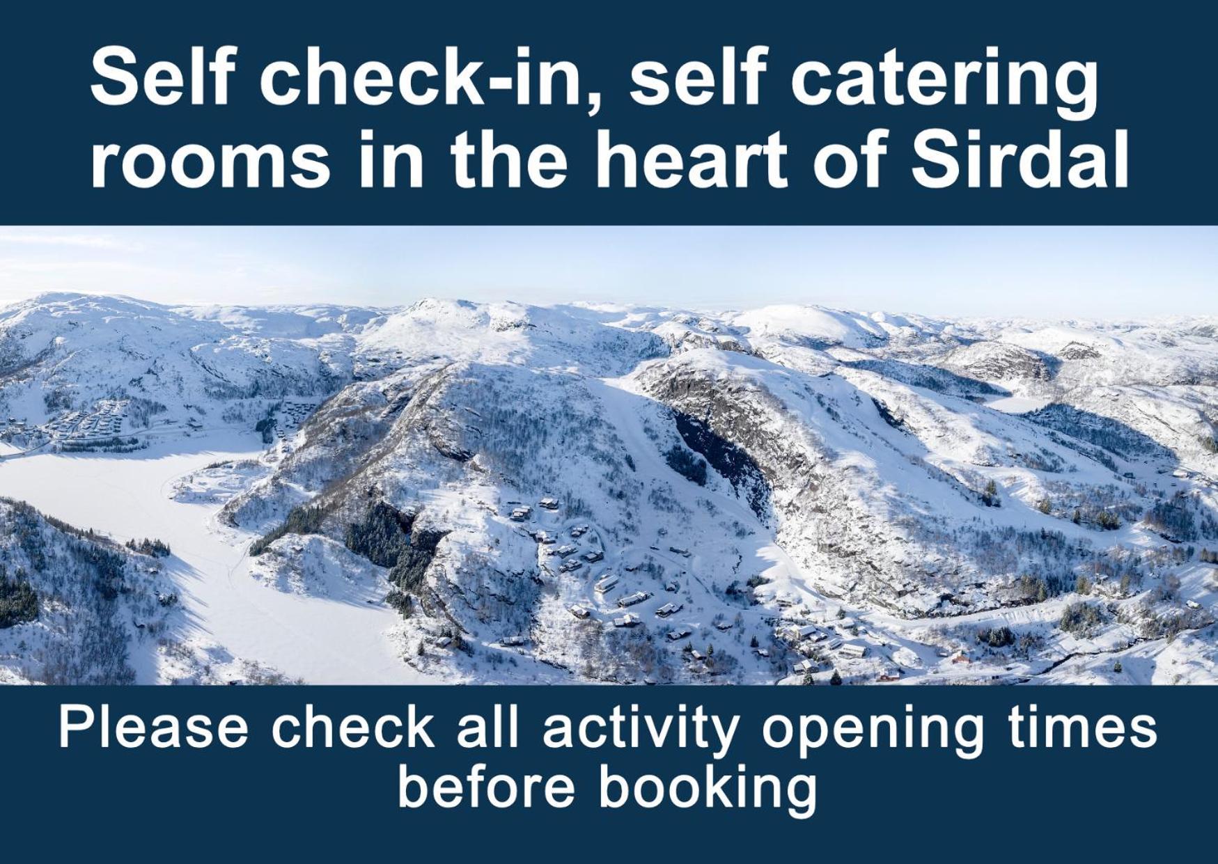 Sirdal Fjellpark Ξενοδοχείο Tjorhom Εξωτερικό φωτογραφία